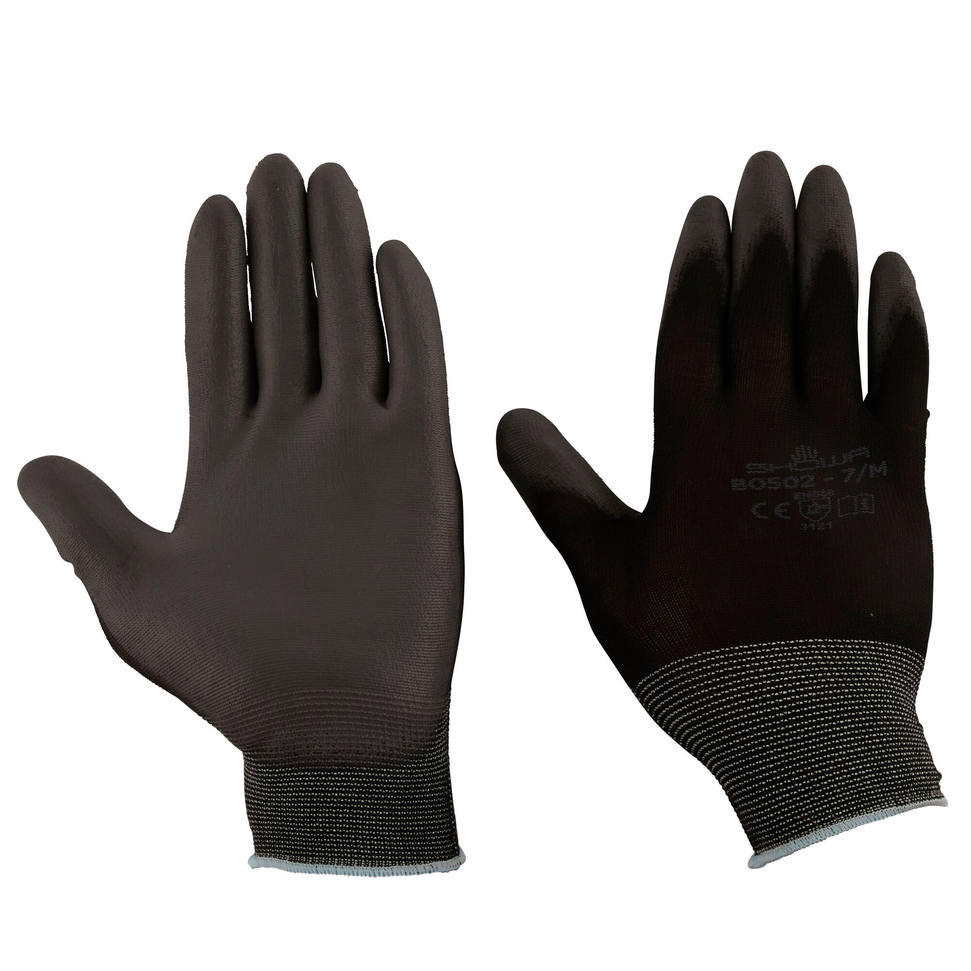 Schwarze Montagehandschuhe Größe M
