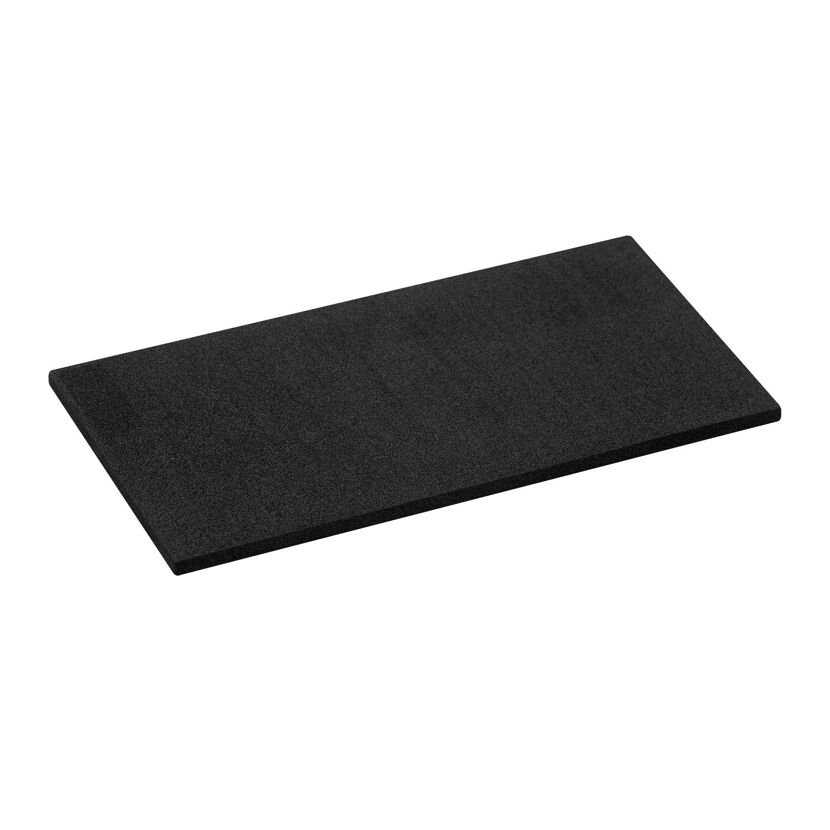 Schwarze Zellkautschuk-Unterlage
