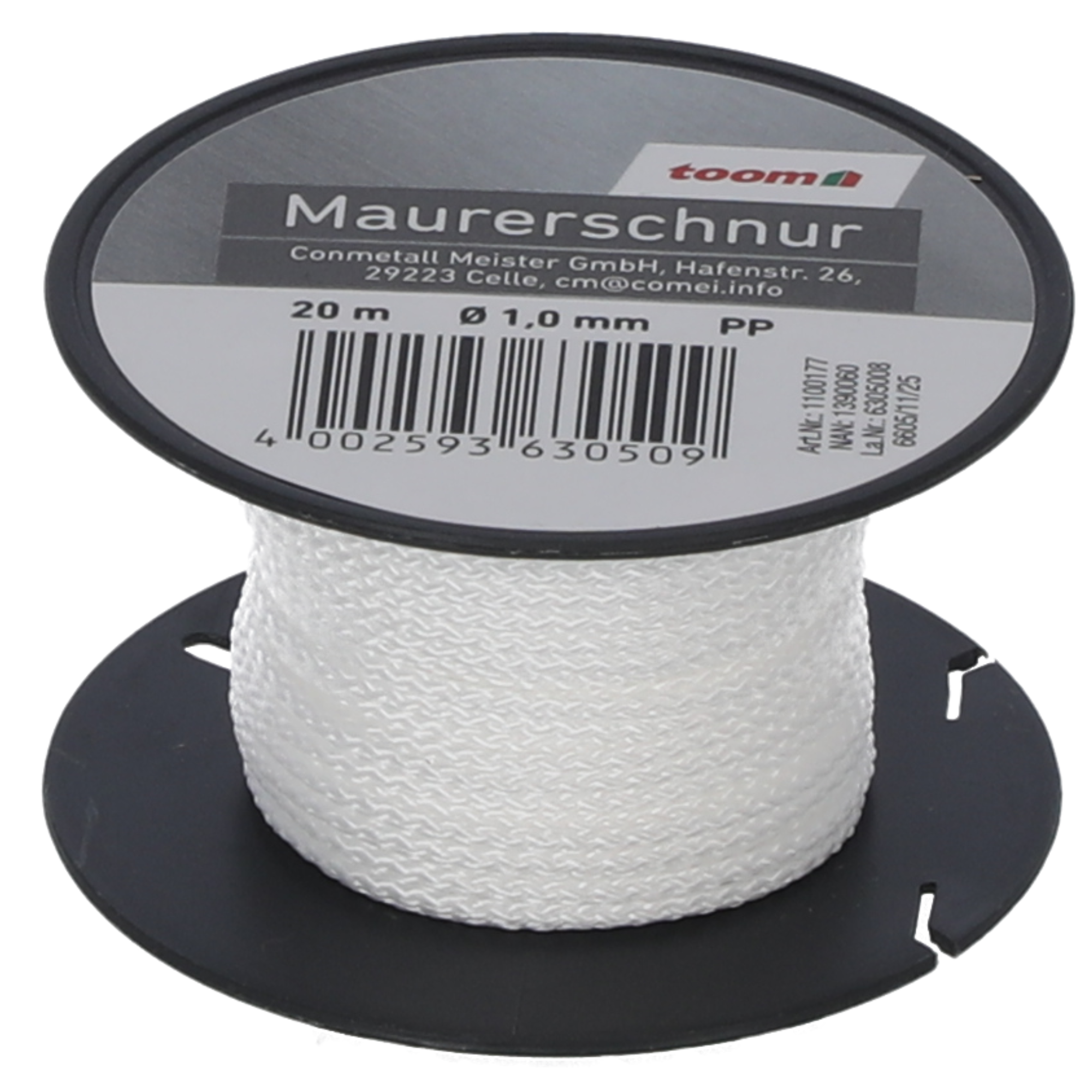 Maurerschnur weiß Ø 1 mm x 20 m