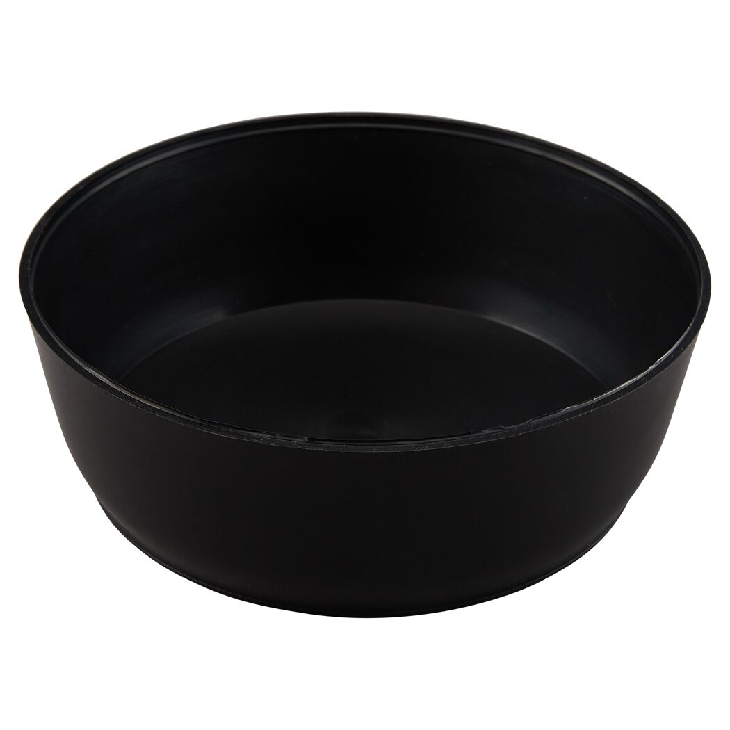 Gipsschale schwarz Ø 150 mm