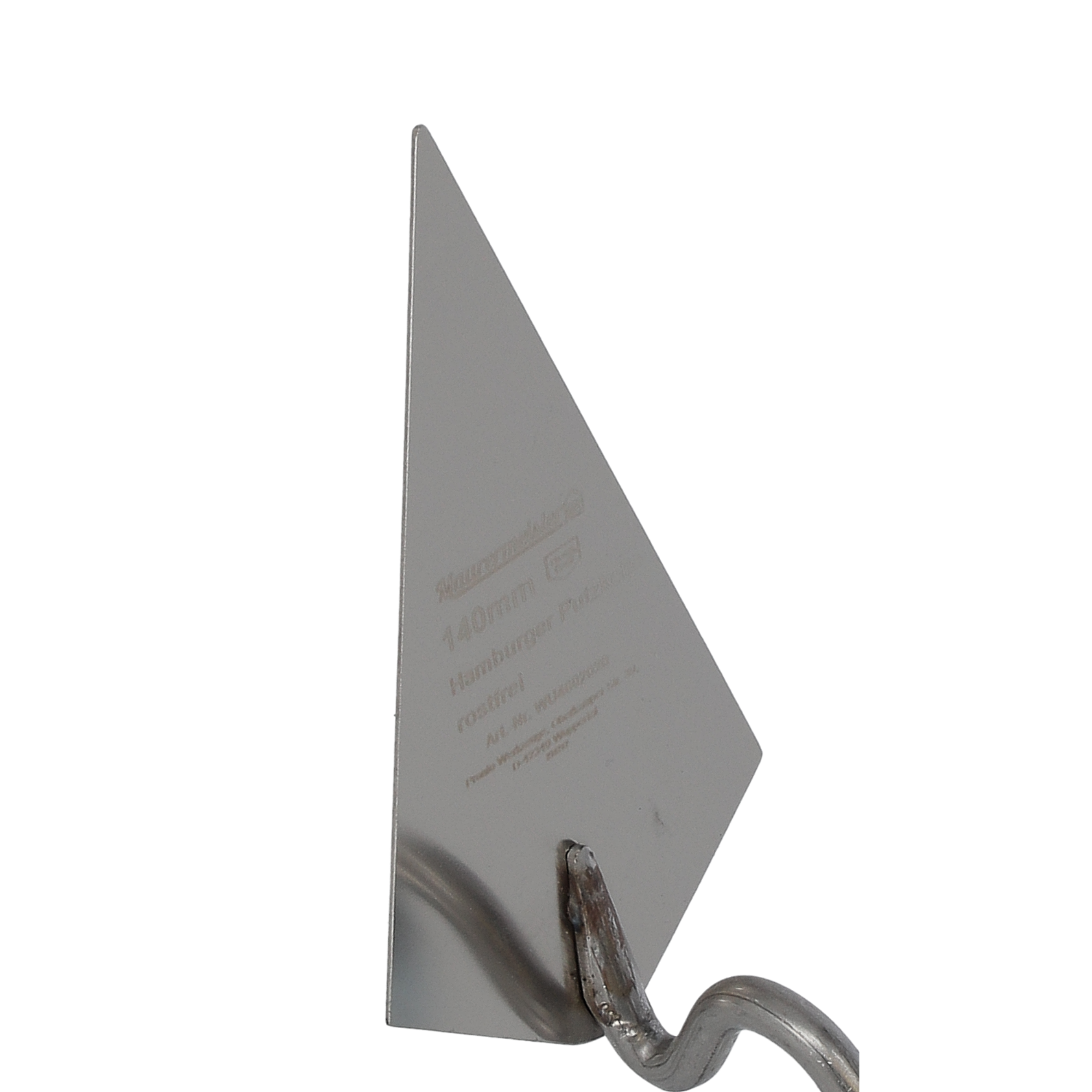 Spitzkelle 140 mm rostfrei