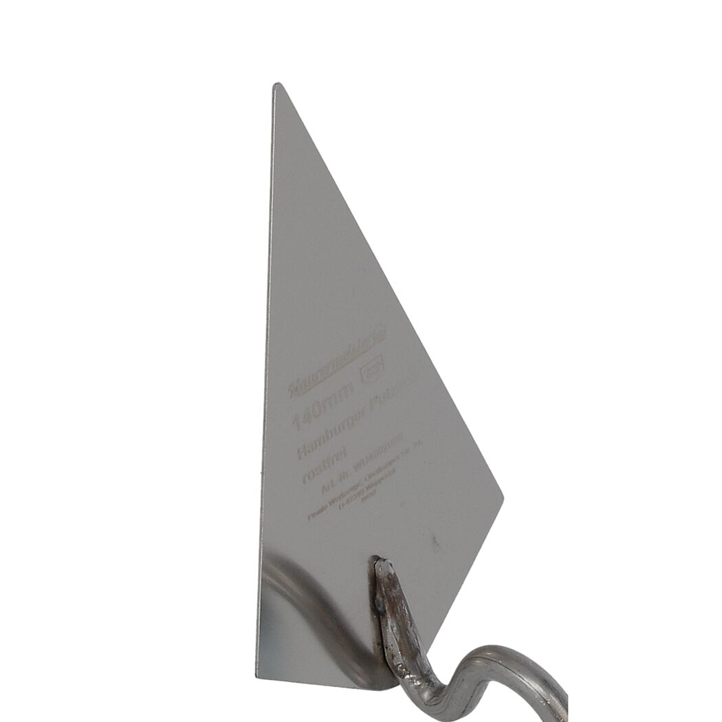 Spitzkelle 140 mm rostfrei
