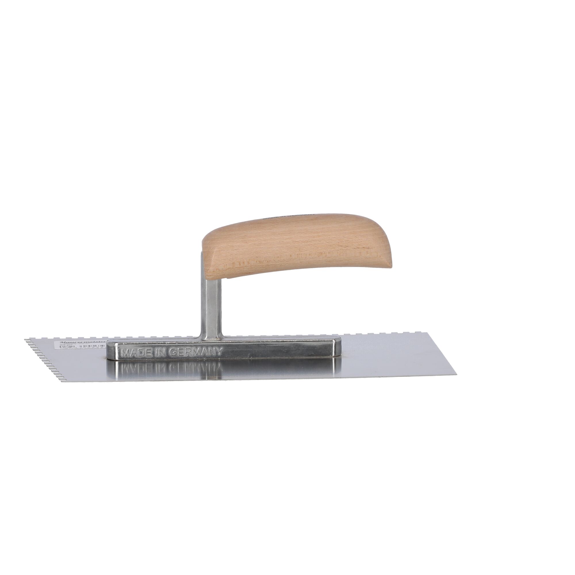 Glättekelle mit Holzkelle