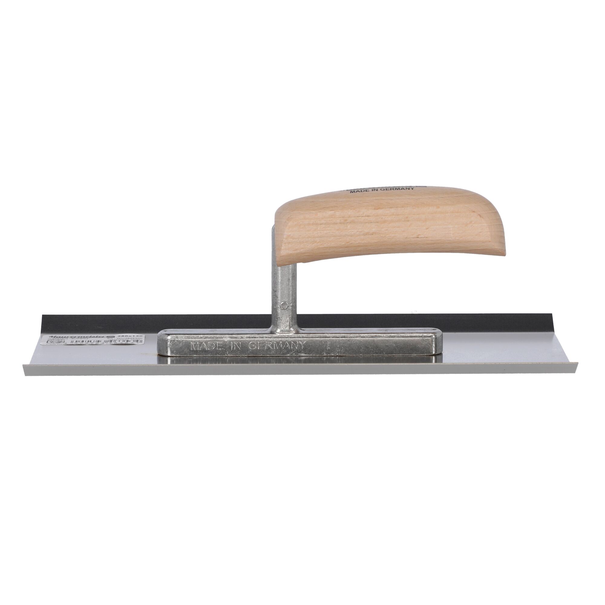 Glättekelle von Maurermeister mit Holzgriff