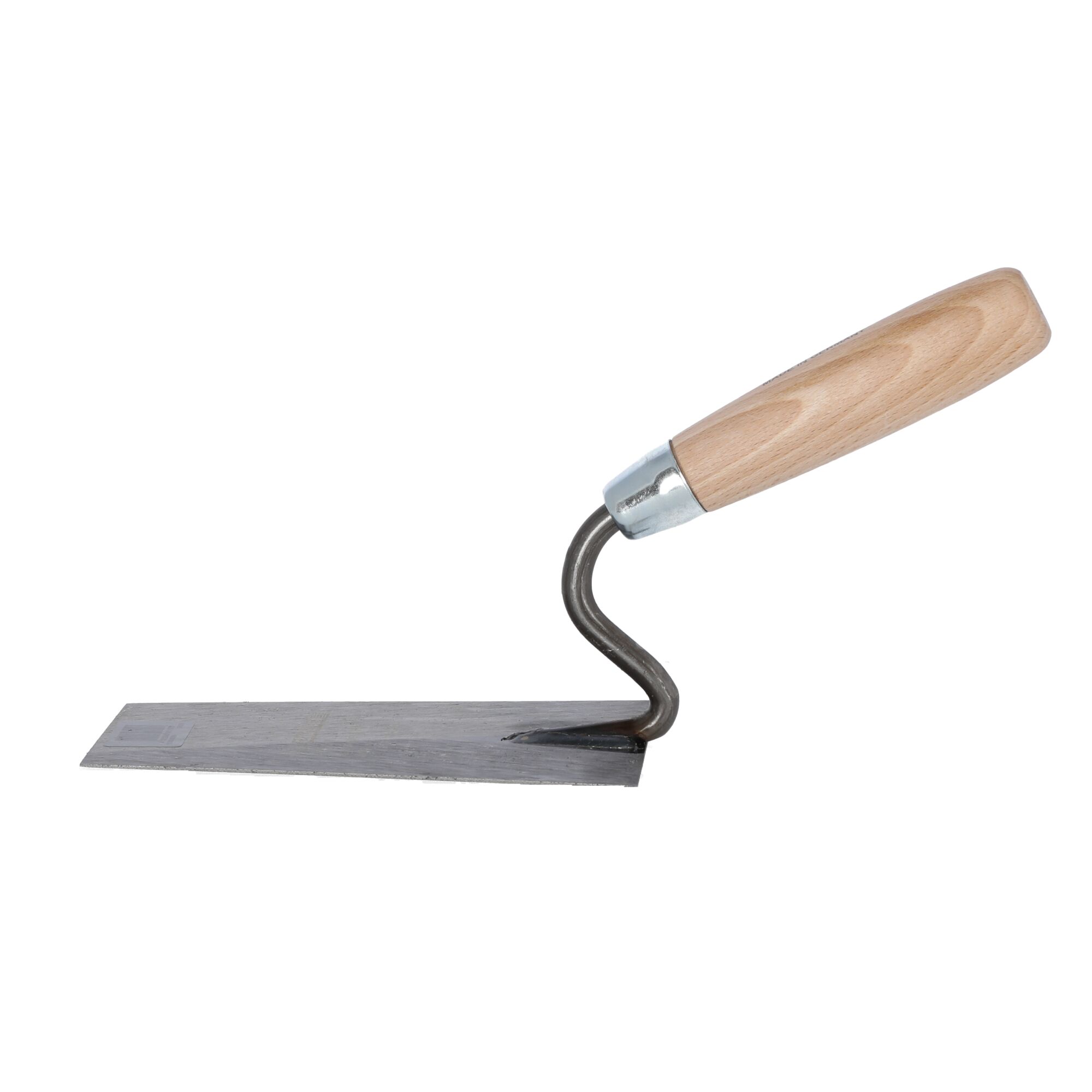 Maurerkelle mit Holzgriff und S-Hals