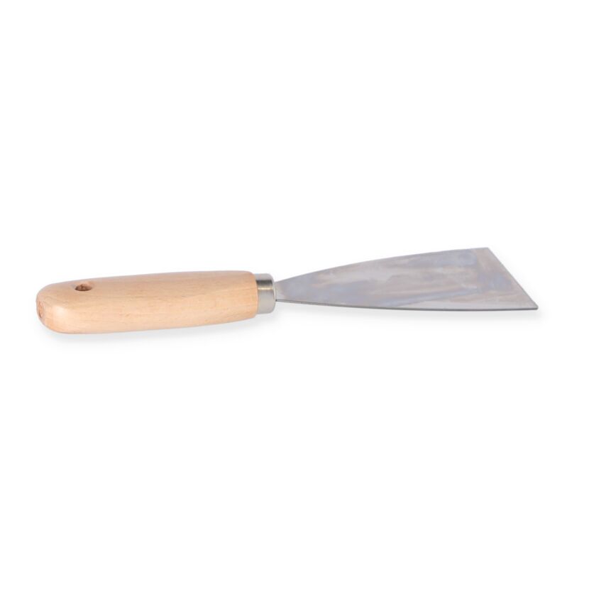 Stoßspachtel mit Holzgriff