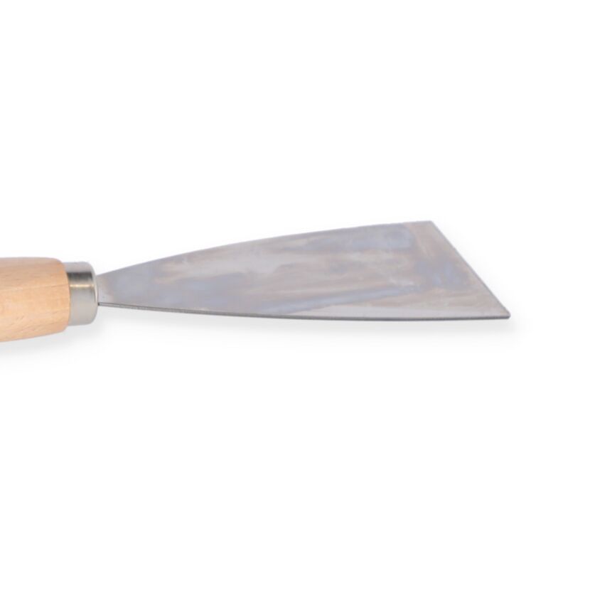 Stoßspachtel mit Holzgriff