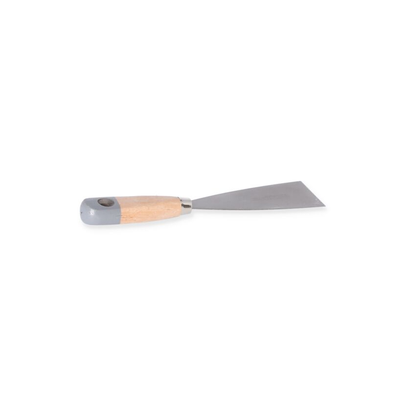 Malerspachtel mit Holzgriff