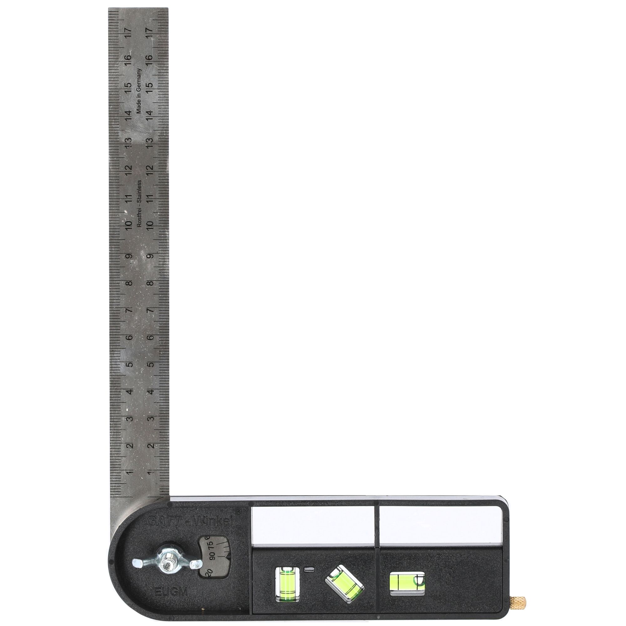 Universalwinkel mit Lineal und Wasserwaage