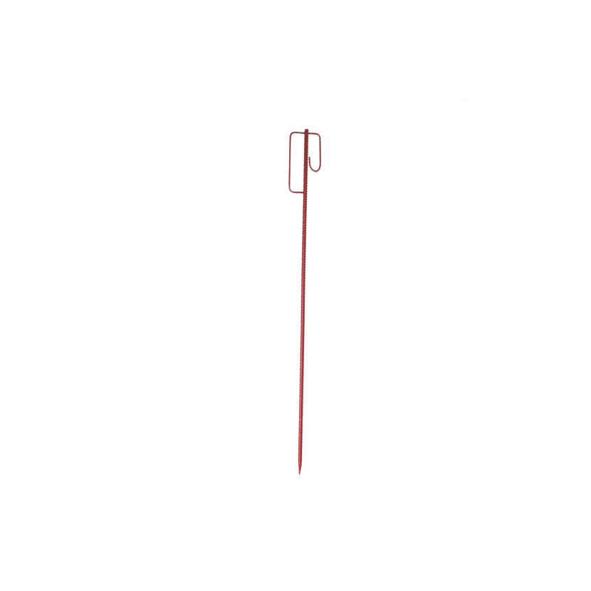 Roter Absperrleinenhalter