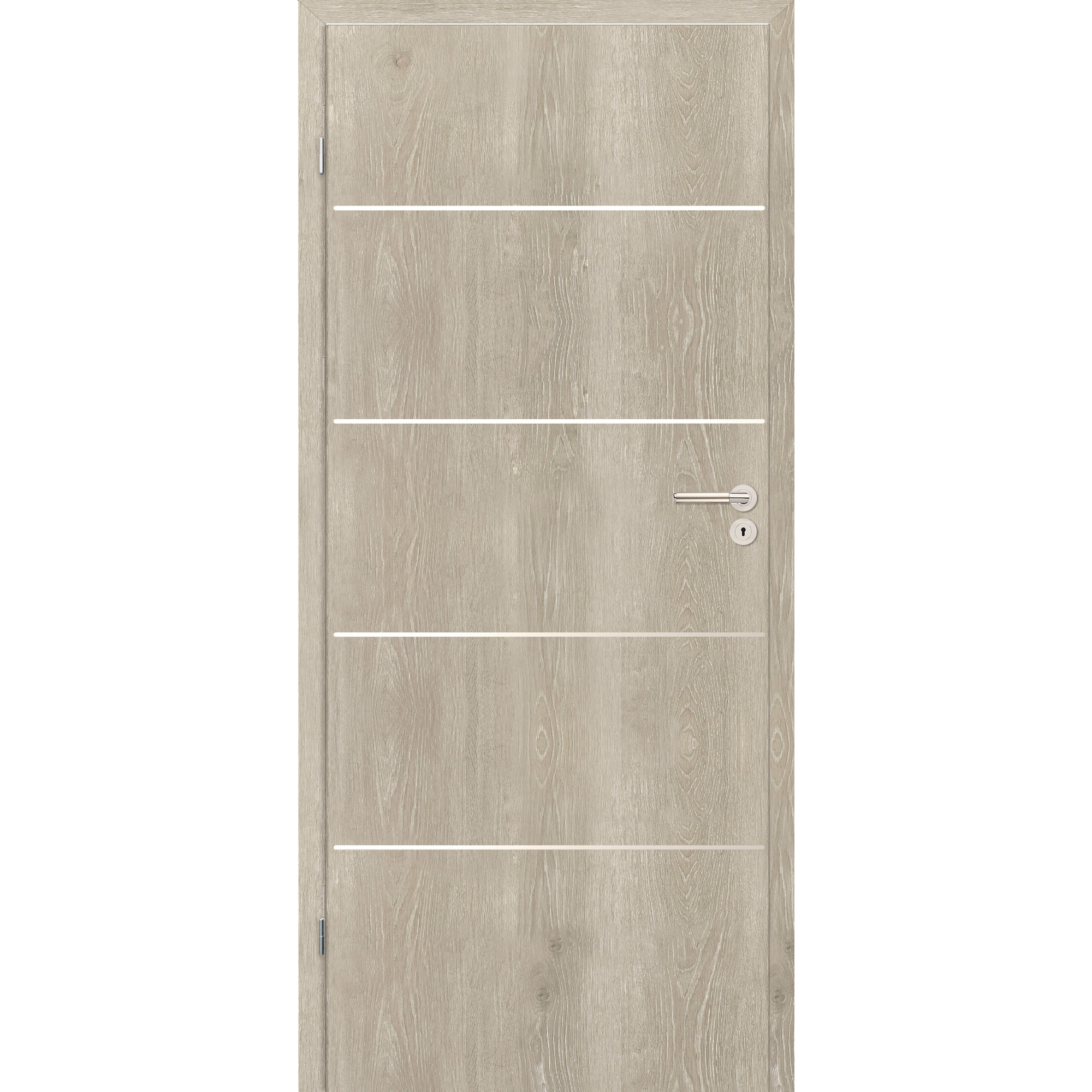 Innentür 'Natura' mit Querstreifen Kendal Eiche 198,5 x 86 cm, Linksanschlag