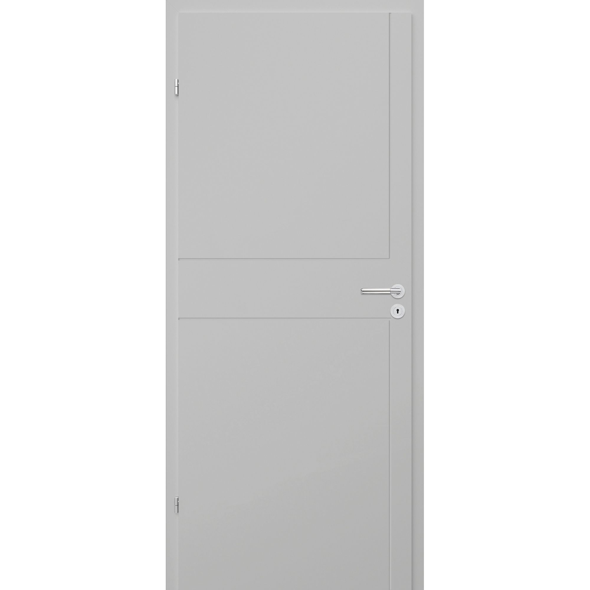 Innentür 'Modern M1' hellgrau 198,5 x 73,5 cm, Linksanschlag
