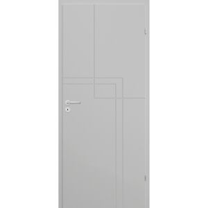 Innentür 'Modern M2' hellgrau 198,5 x 86 cm, Rechtsanschlag
