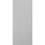 Innentür 'Modern M2' hellgrau 198,5 x 98,5 cm, Linksanschlag