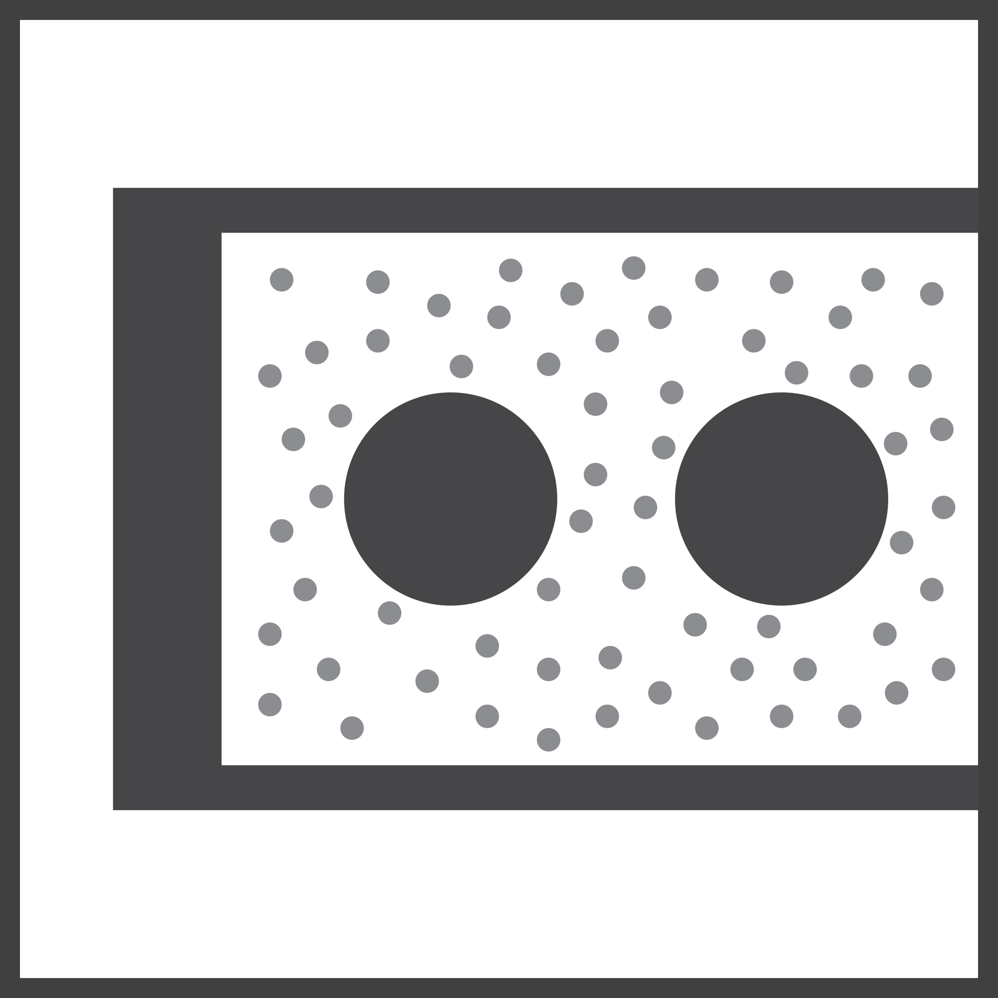 Innentür 'Dark M1' Uni Black 61 x 198,5 cm Rechtsanschlag