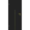 Innentür 'Dark M1' Uni Black 86 x 198,5 cm Linksanschlag