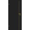 Innentür 'Dark M2' Uni Black 98,5 x 198,5 cm Linksanschlag