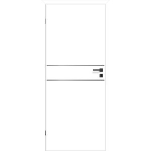 Innentür 'Milk M5' weiss 61 x 198,5 cm Linksanschlag