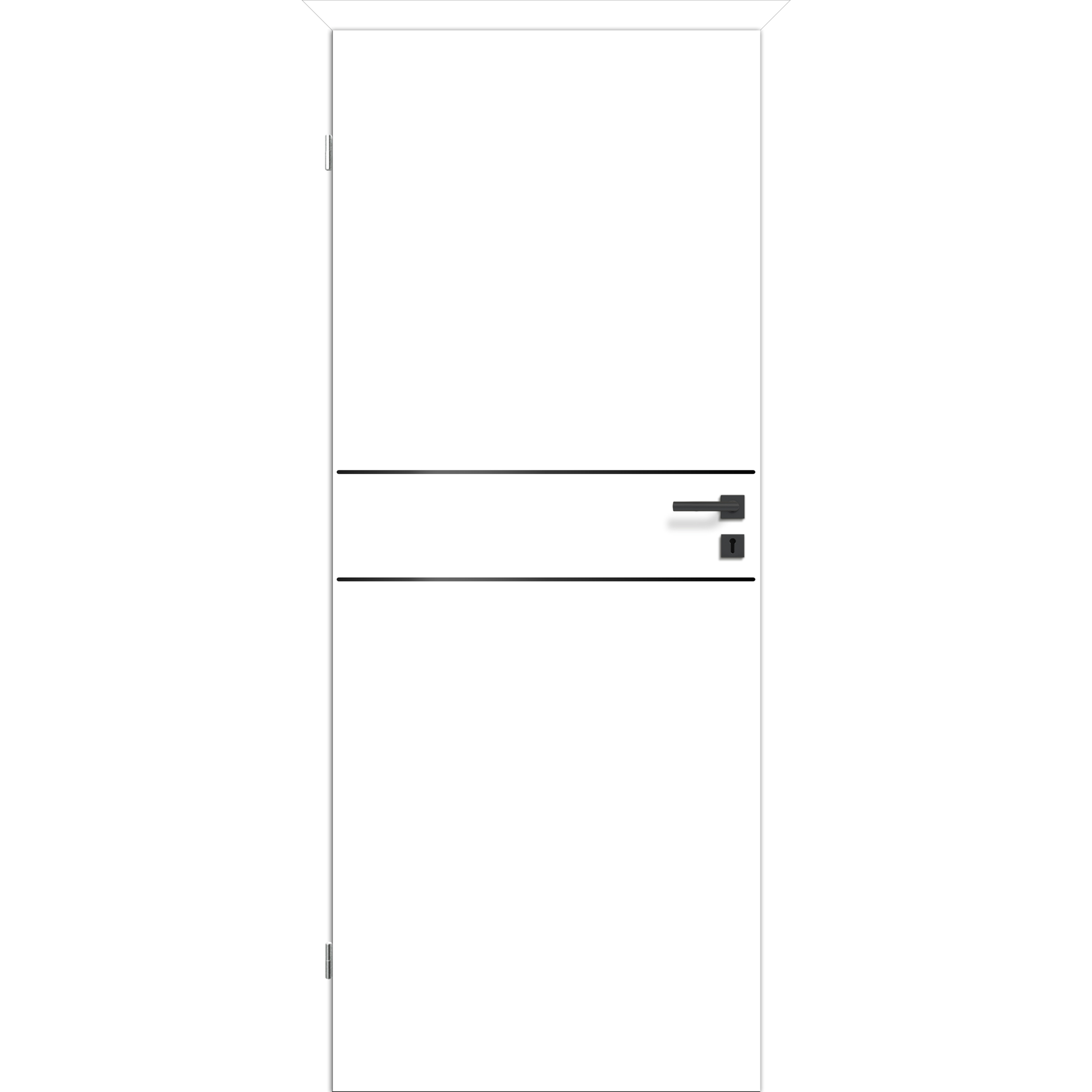 Innentür 'Milk M5' weiss 73,5 x 198,5 cm Linksanschlag