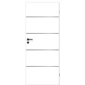 Innentür 'Milk M6' weiss 98,5 x 198,5 cm Rechtsanschlag