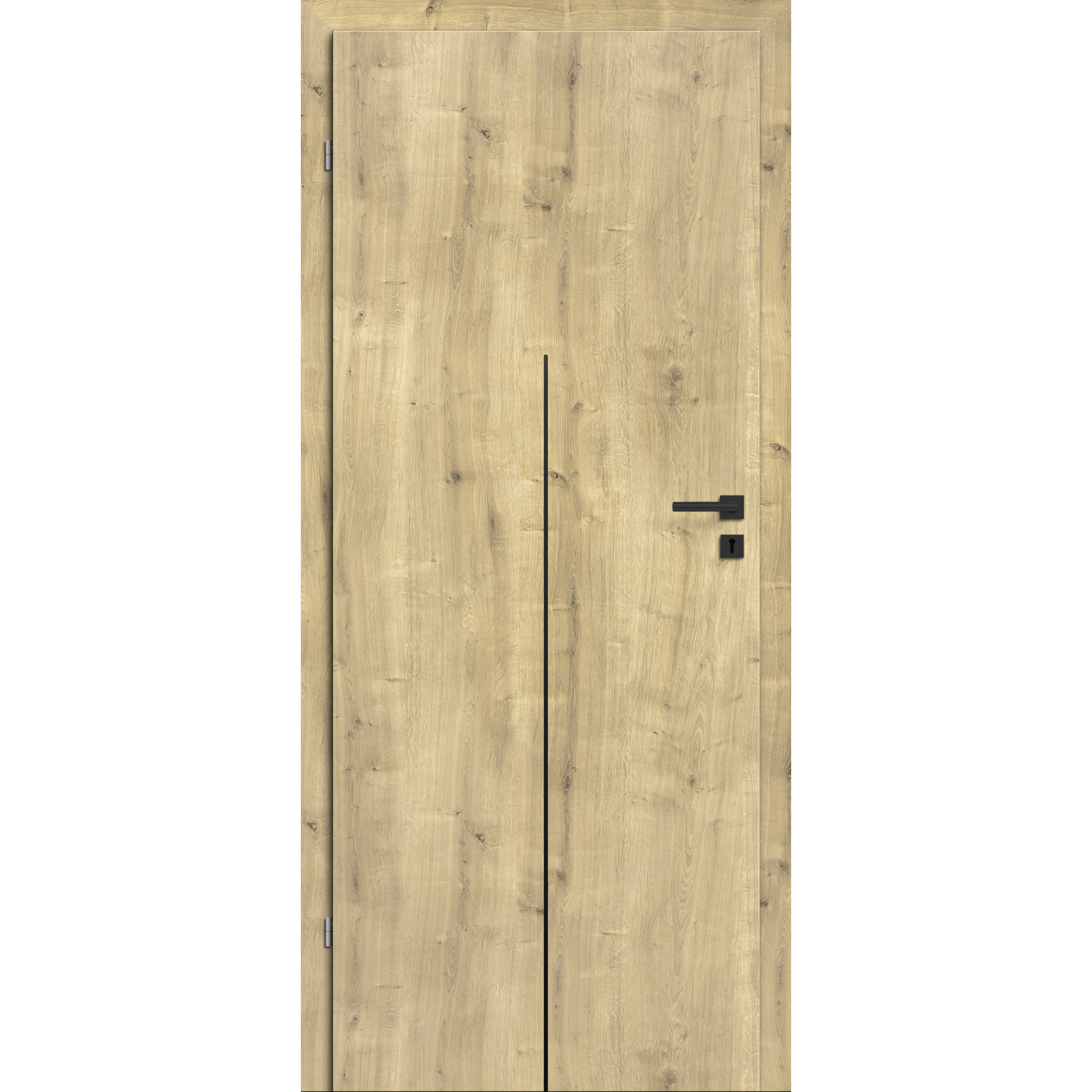 Innentür 'Verti M1' Hamilton Eiche 73,5 x 198,5 cm Linksanschlag