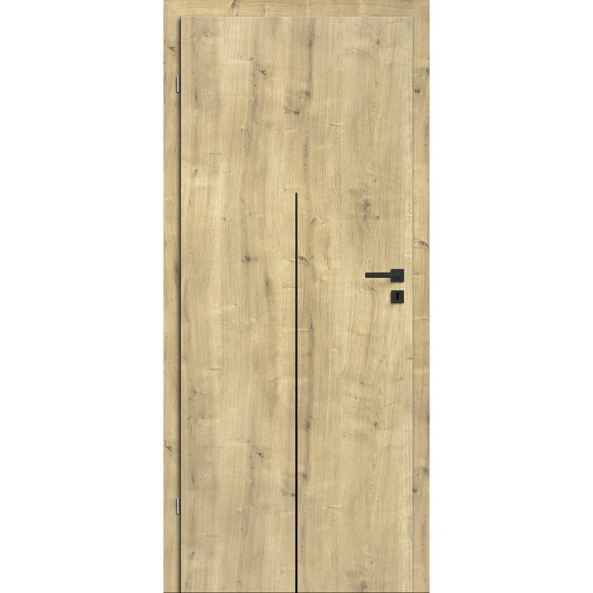 Innentür 'Verti M1' Hamilton Eiche 86 x 198,5 cm Linksanschlag