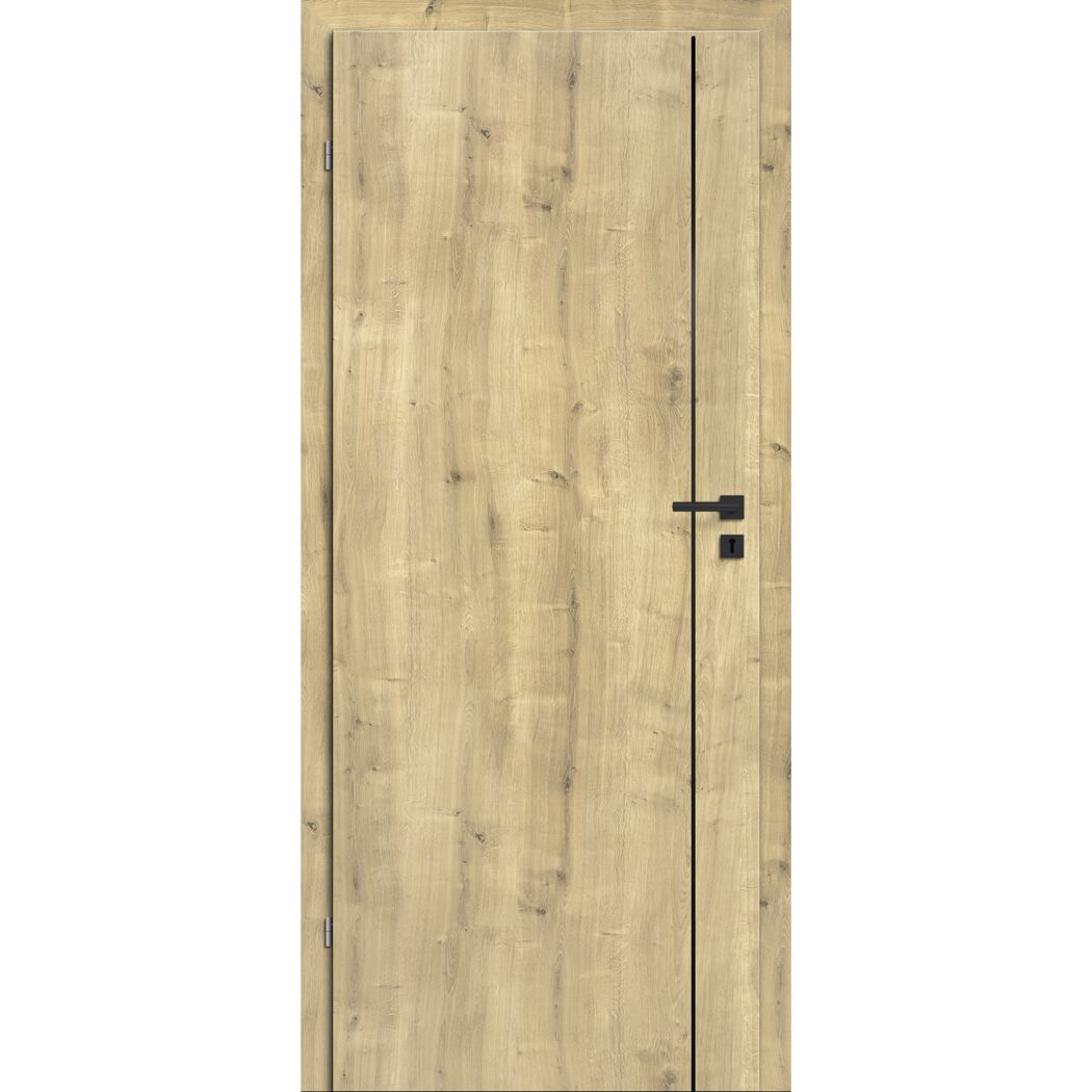 Innentür 'Verti M2' Hamilton Eiche 73,5 x 198,5 cm Linksanschlag