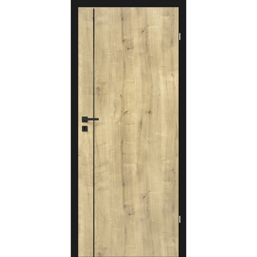 Innentür 'Verti M2' Hamilton Eiche 98,5 x 198,5 cm Rechtsanschlag