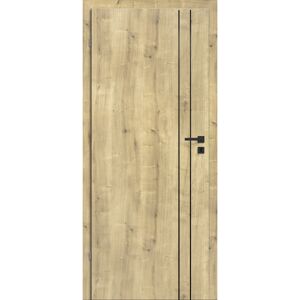 Innentür 'Verti M3' Hamilton Eiche 61 x 198,5 cm Linksanschlag