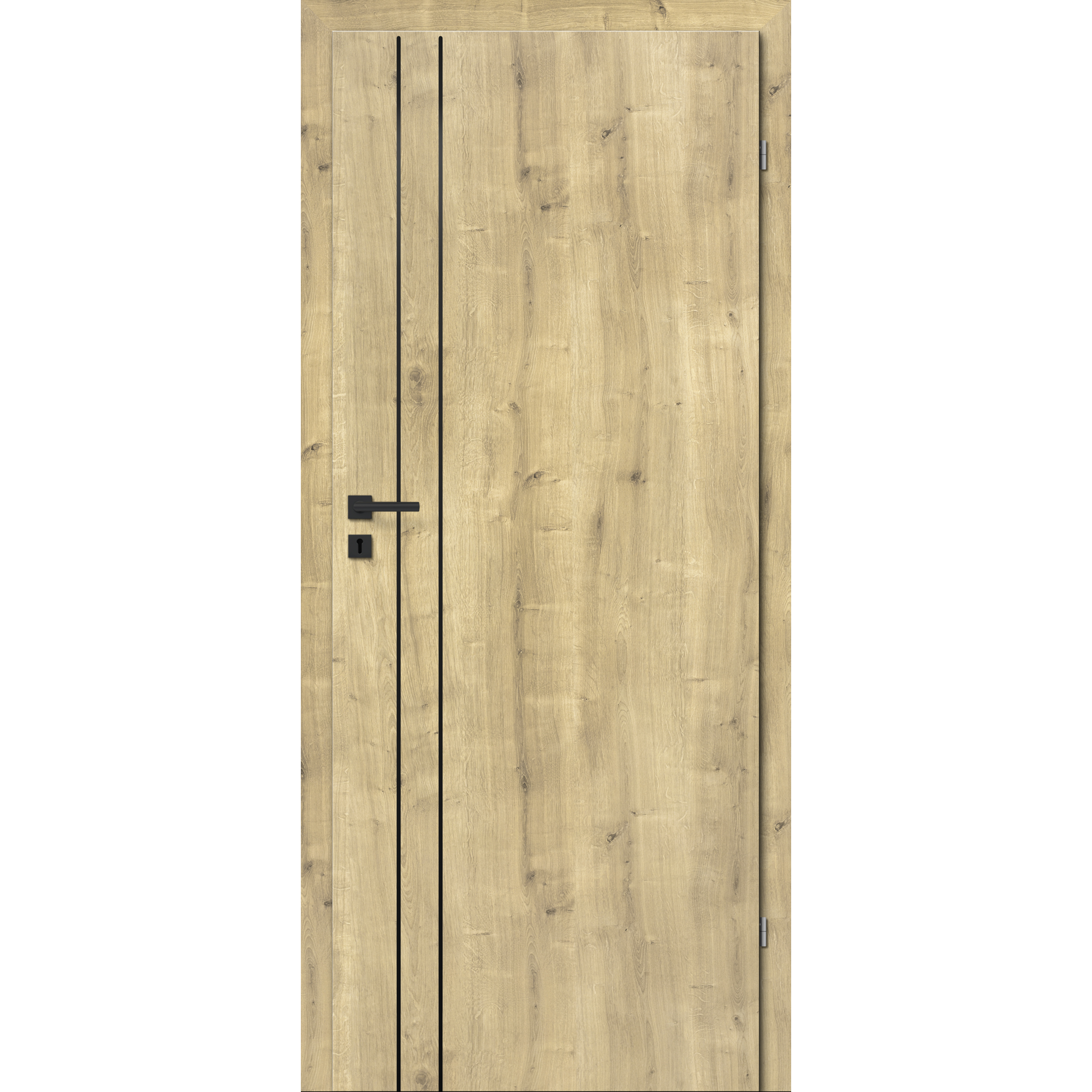 Innentür 'Verti M3' Hamilton Eiche 73,5 x 198,5 cm Rechtsanschlag