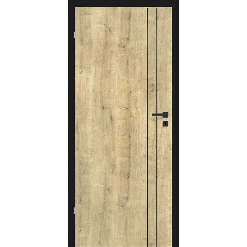 Innentür 'Verti M3' Hamilton Eiche 98,5 x 198,5 cm Linksanschlag