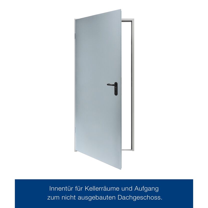 ZK-Innentür-Element Anschlag links verzinkt 75 x 200 cm