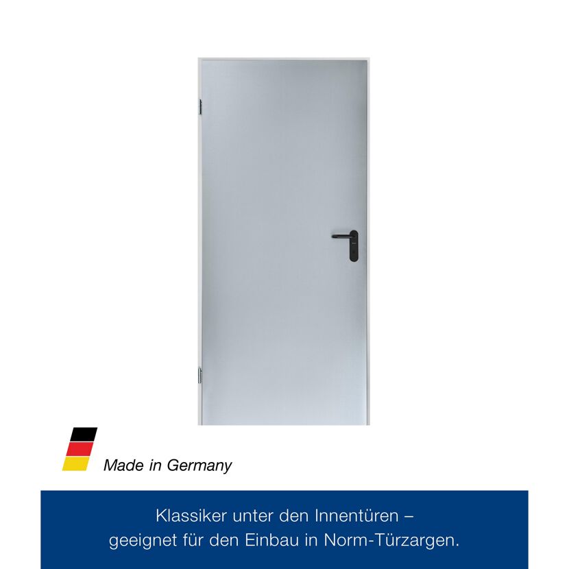 ZK-Innentür-Element Anschlag links verzinkt 75 x 200 cm