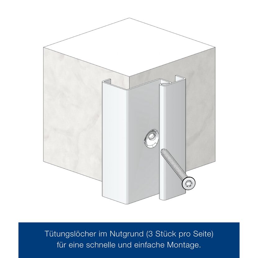 ZK-Innentür-Element Anschlag links verzinkt 75 x 200 cm