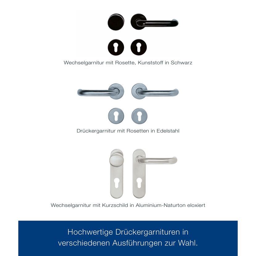 ZK-Innentür-Element Anschlag links verzinkt 75 x 200 cm