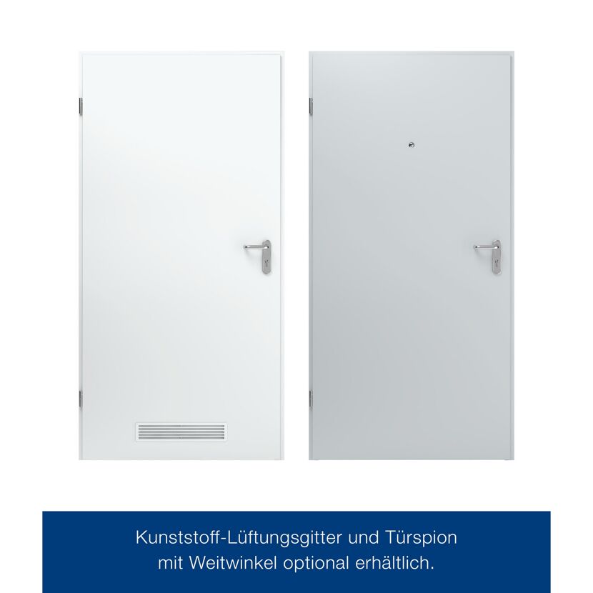ZK-Innentür-Element Anschlag links verzinkt 87,5 x 187,5 cm