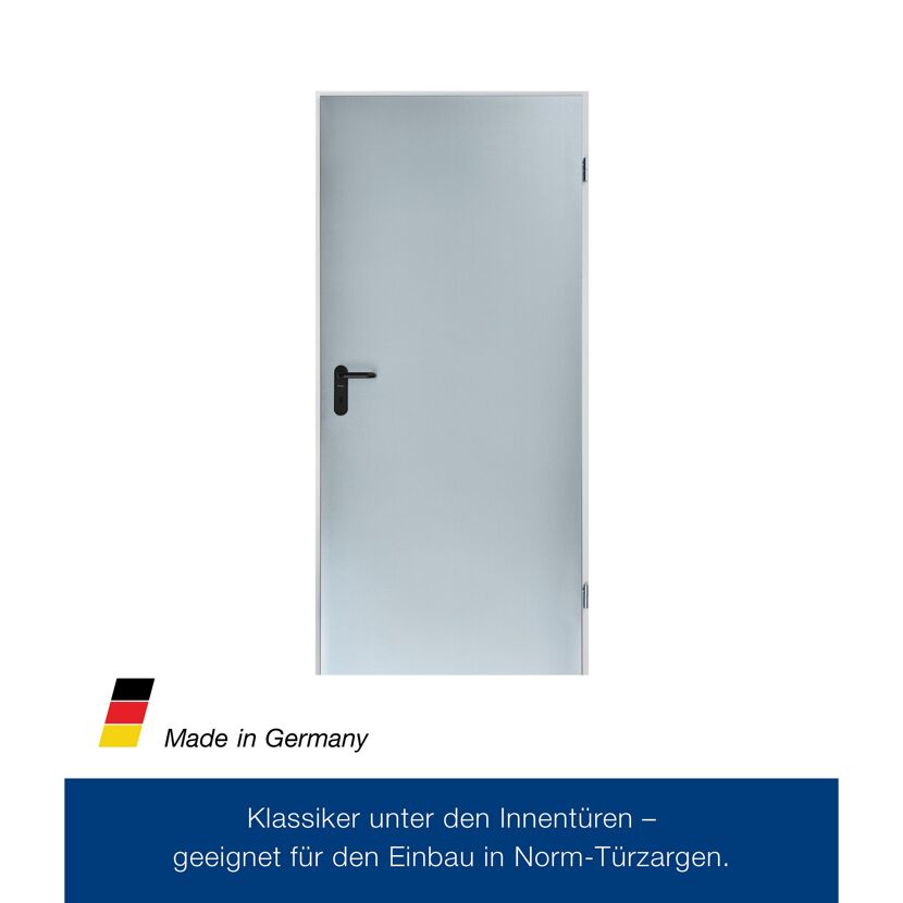 ZK-Innentür-Element Anschlag rechts verzinkt 100 x 200 cm