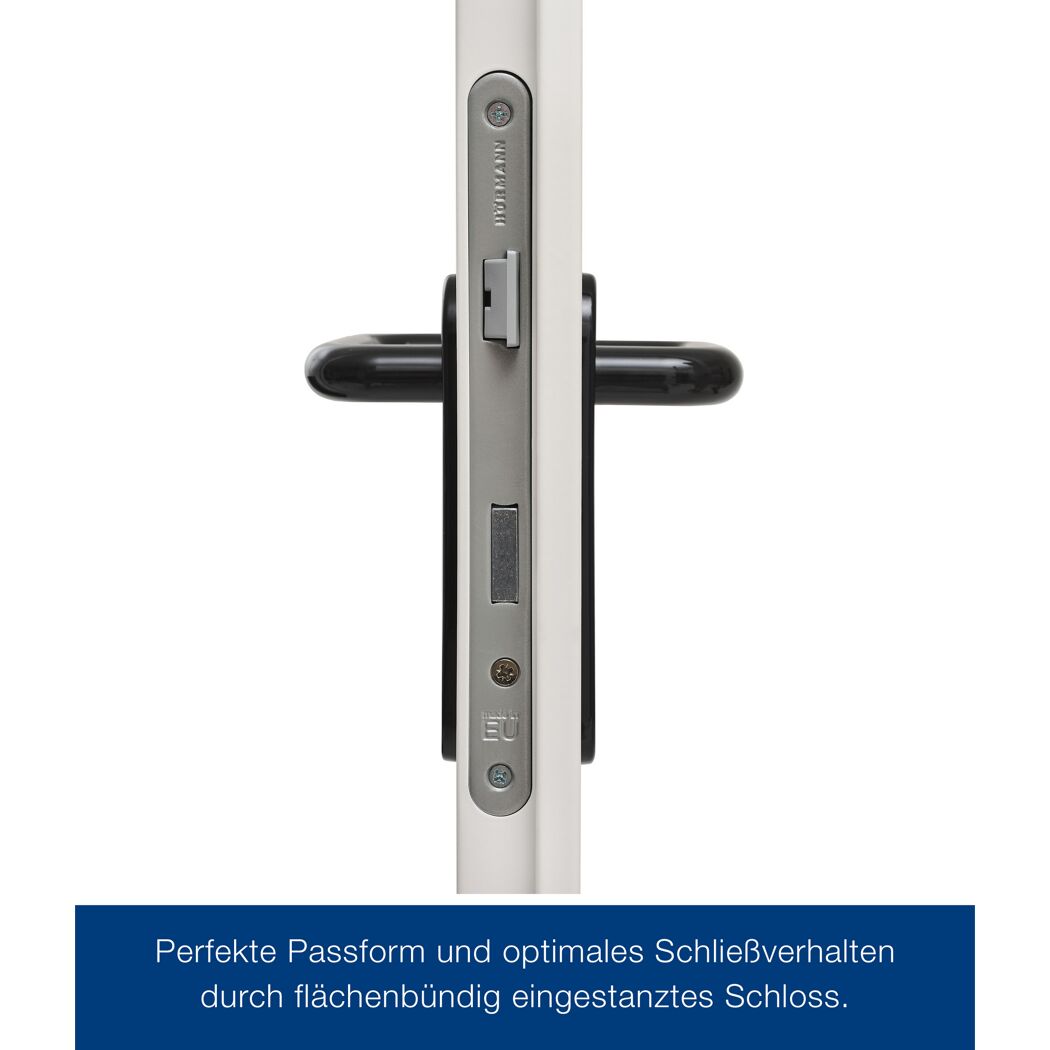 ZK-Innentür-Element Anschlag links weiß 87,5 x 187,5 cm