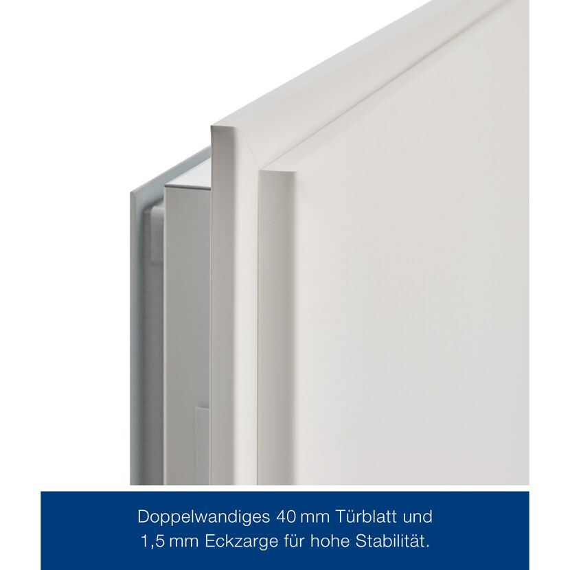 ZK-Innentür-Element Anschlag links weiß 87,5 x 200 cm