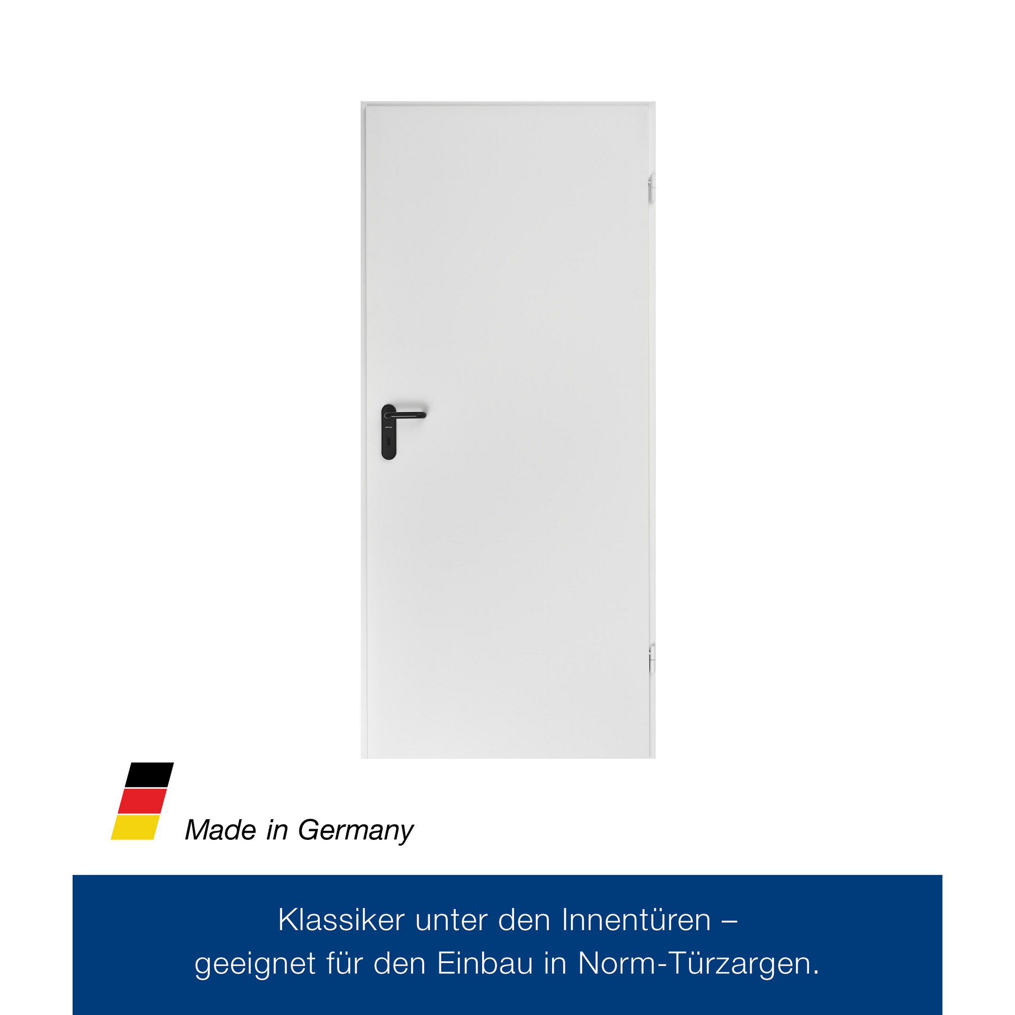 ZK-Innentür-Element Anschlag rechts weiß 87,5 x 187,5 cm + product picture