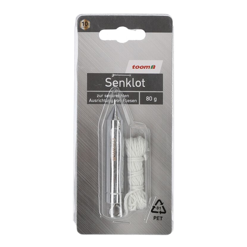 Senklot mit Schnur