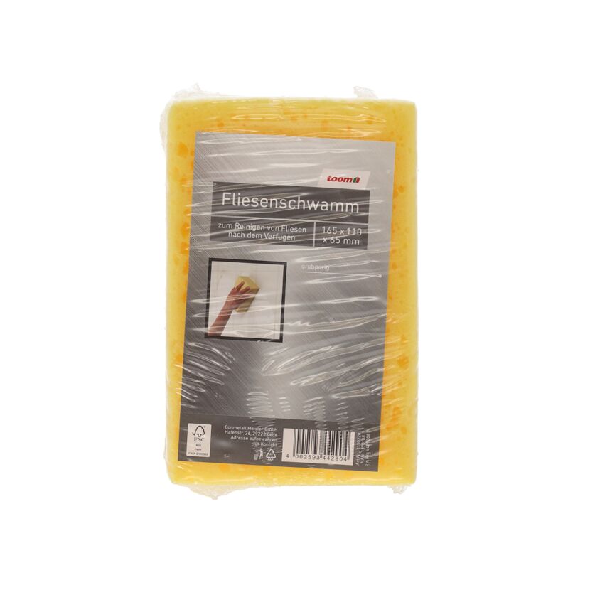 Fliesenschwamm 165 x 110 x 65 mm