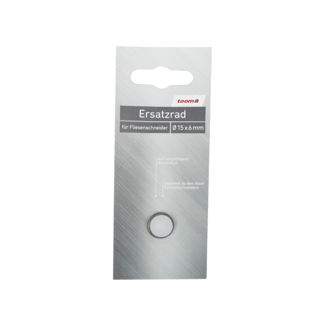 Ersatzrädchen Ø 15 x 6 mm