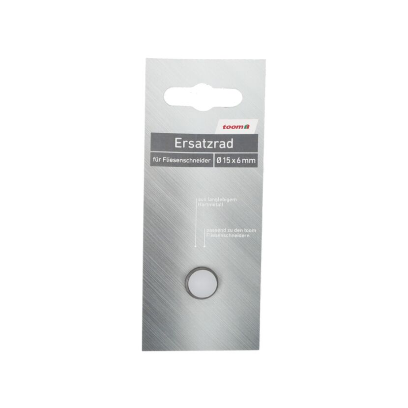 Ersatzrädchen Ø 15 x 6 mm