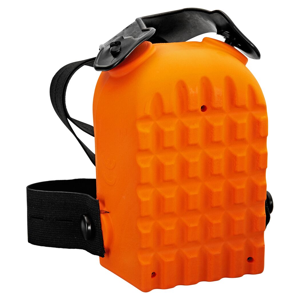 Knieschoner Kastenform orange