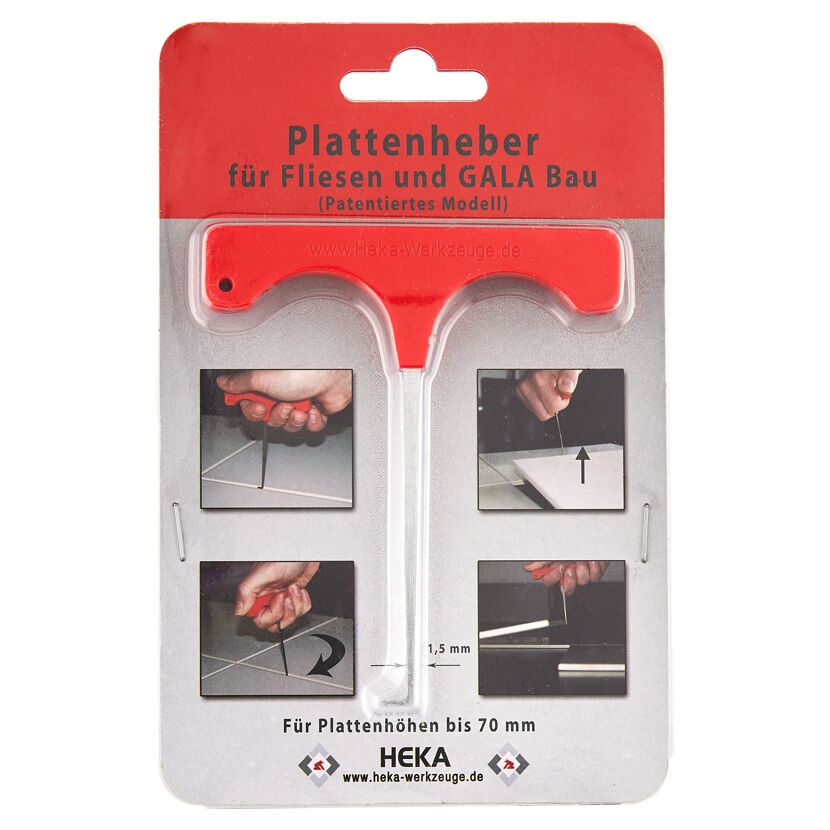 Plattenheber für Fliesen und GaLa-Bau