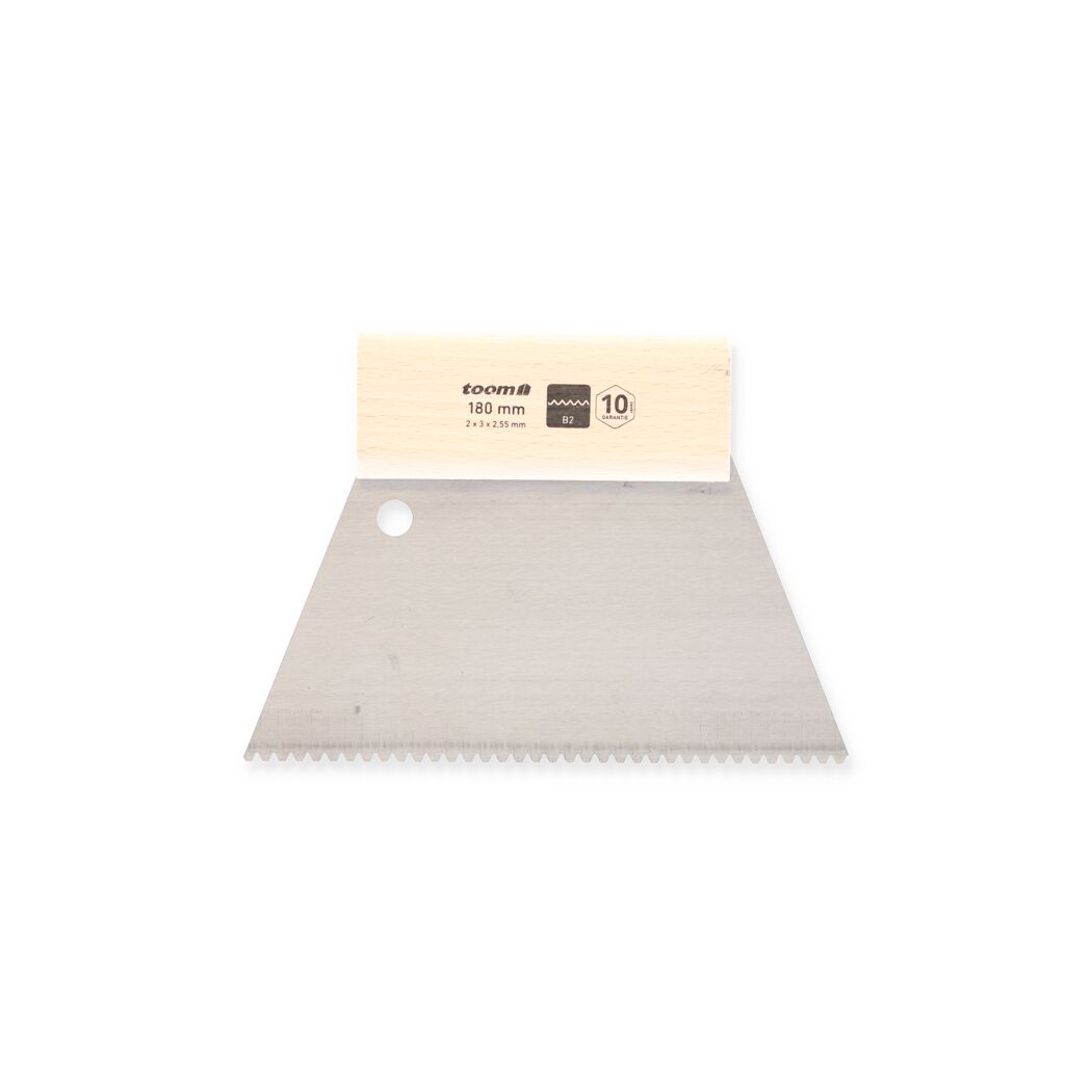 Zahnspachtel 180 mm toom