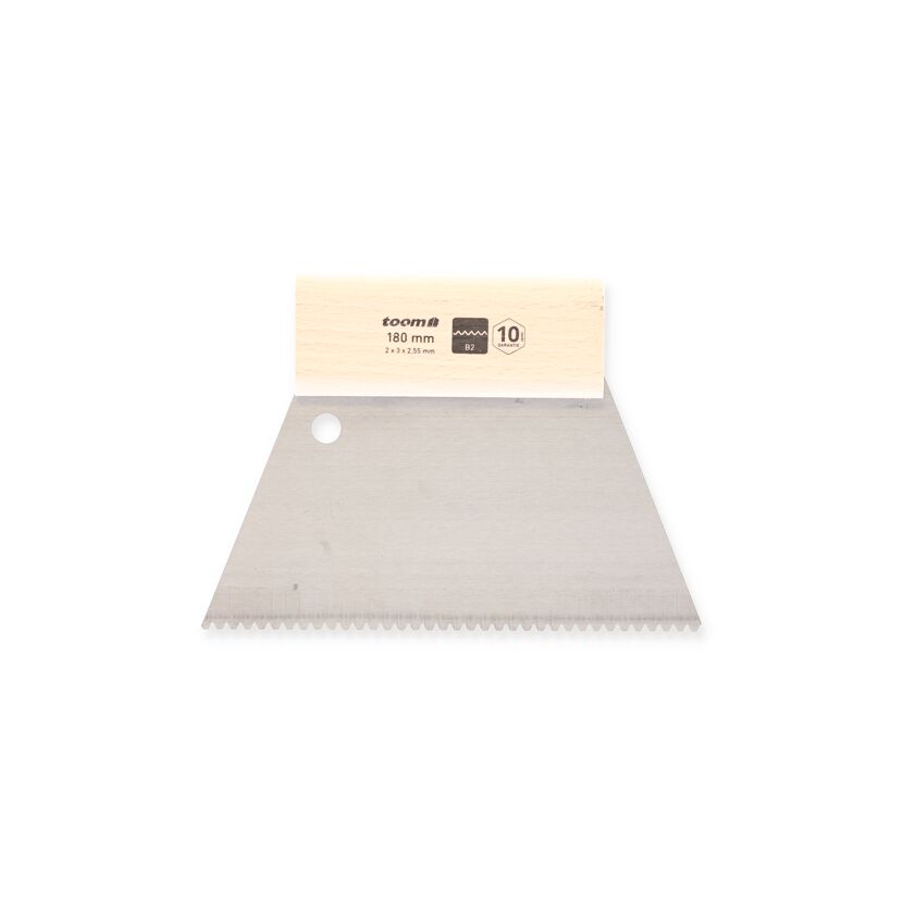 Zahnspachtel 180 mm toom