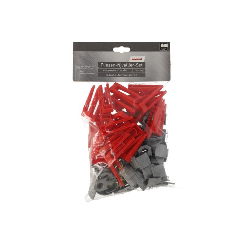 Toom Fliesen-Nivellier-Set, 100-teilig