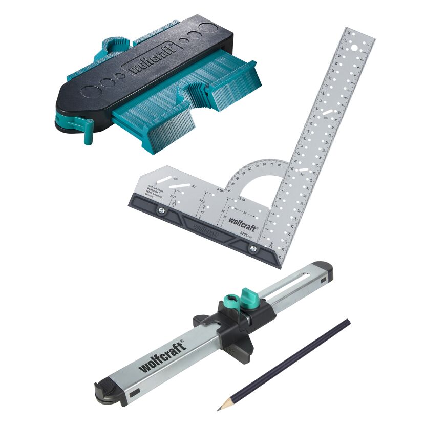 Wolfcraft Laminat-/Designboden-Einpass-Set